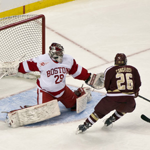 BU vs BC, Men's Beanpot Tournament Semi-Final 2014