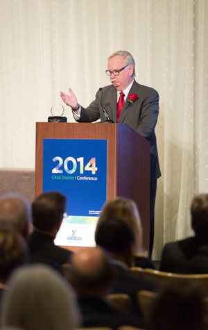 Boston University BU, President Robert A. Brown, Council for Advancement and Support of Education CASE, awards ceremony