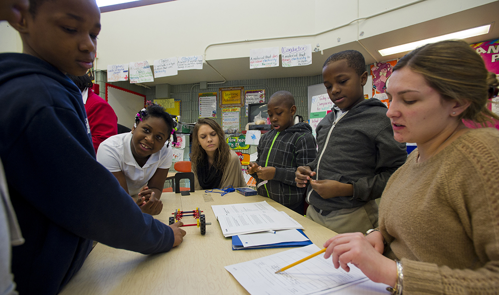 Boston University BU, School of Education SED, Trotter Elementary School, Dorchester, tutoring