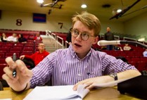 Connor Lenahan, Unbreakable blog, BU Terriers announcer, BU Athletics, Boston University College of Communication, COM, sports journalism major, disabled students, campus accessibility