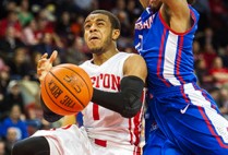 2014 Patriot League men's basketball championship, Boston University, American University, BU Terriers