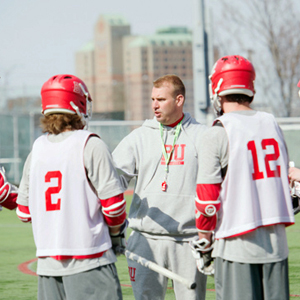 Ryan Polley, head coach, Boston University varsity men's lacrosse, BU Terriers