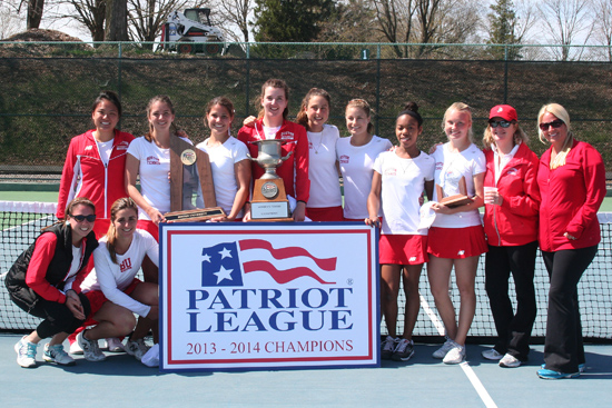 Boston University, BU Terriers, Women's Tennis, 2014 Patriot League Champions