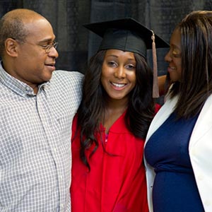 Boston University BU, senior Markiesha Ollison, Class of 2014, 141st commencement