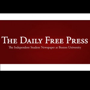 Boston University BU, The Daily Free Press, student newspaper, transition from daily to weekly paper