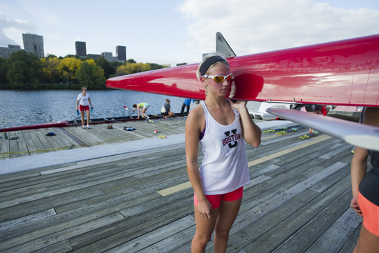 Kerri Wegner, Boston University women's rowing