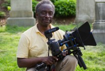 Roberto Mighty, multimedia artist, artist in residence, Mount Auburn cemetary, Cambridge Massachusetts