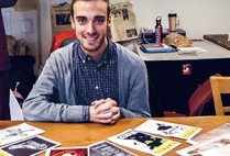 Kyle Plantz at the Daily Free Press