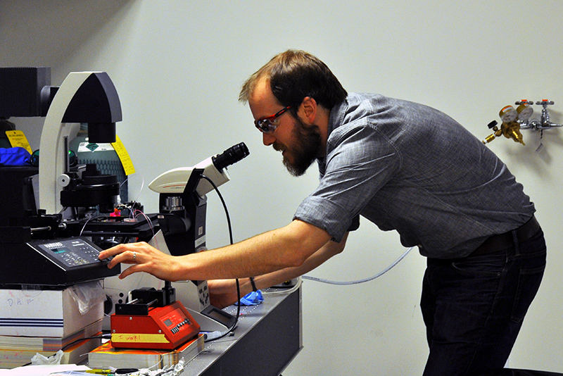 Douglas Holmes, Assistant Professor of Mechanical Engineering