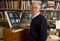 Howard Eichenbaum of the Center for Memory and Brain in his office and lab