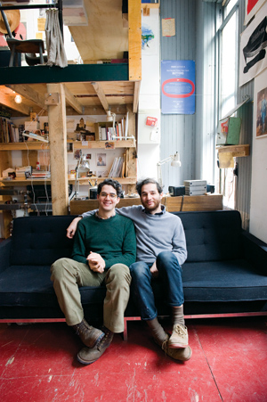 Film makers Benny Safdie and Josh Safdie