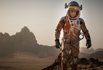 In the new sci-fi blockbuster The Martian, Matt Damon plays botanist Mark Watney, who gets stranded on Mars and survives through scientific ingenuity and derring-do. Photo by Aidan Monaghan