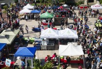More than 2,000 students attend sustainability@BU’s annual Earth Day Festival. Photo by Jackie Riccardi
