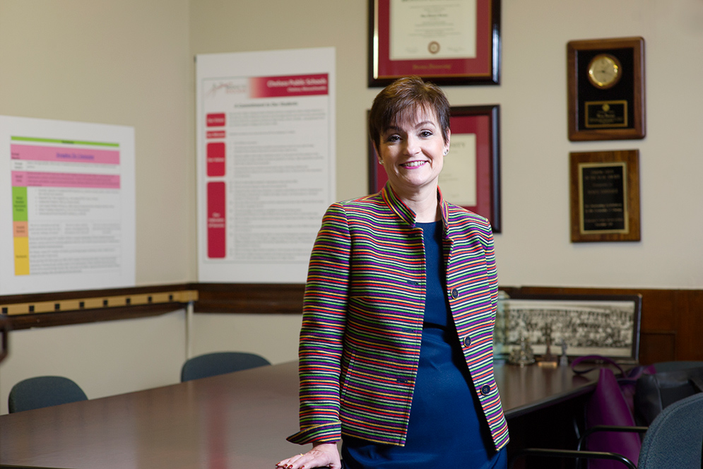 Mary Bourque, Superintendent of Schools, Chelsea, Massachusetts