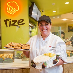 Dawn Baloy, Head Baker at Rize Bakery, Boston University