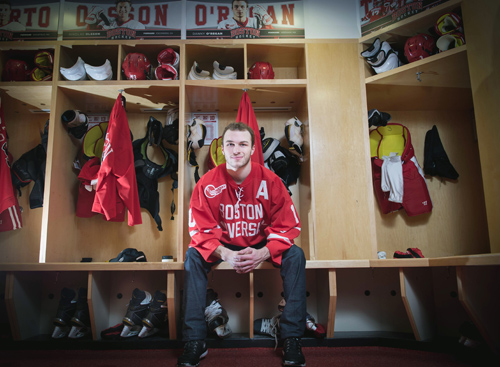 Boston University Hockey Danny O'Regan