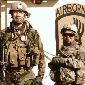Hank and Ayman in Afghanistan