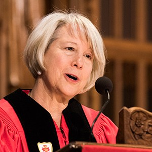Peace Corps Director Carrie Hessler-Radelet delivers 2016 Baccalaureate address of Boston University's 143rd Commencement