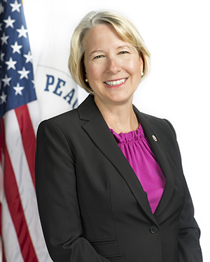 Official Portrait of Carrie Hessler Radelet