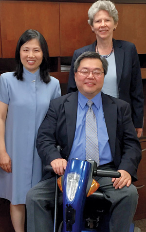 Pat Tsang, Sam Wu and Karen Antman
