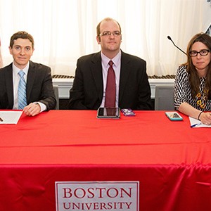 Boston University cybersecurity experts Joseph Calandrino, Joseph Lorenzeo Hall, and Sharon Goldberg