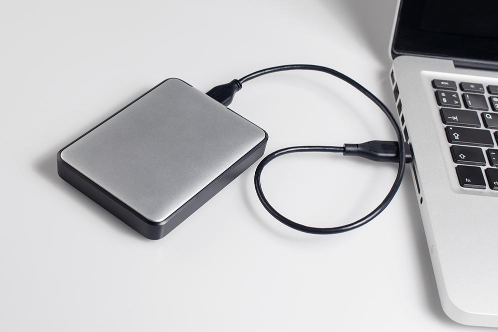 external hard drive