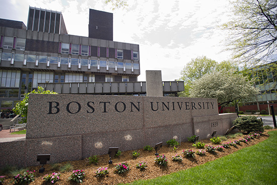 Photo of Boston University building