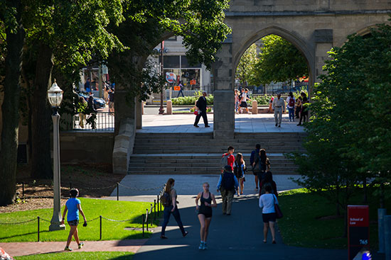 View of Marsh Plaza