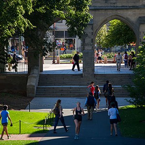 View of Marsh Plaza