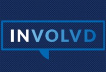 Screenshot of the Welcome screen of the INVOLVD: Democracy is not a spectator sport iPhone app.