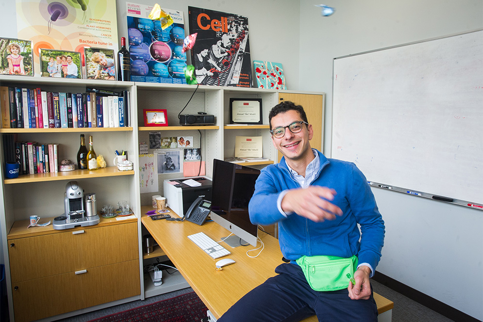Ahmad "Mo" Khalil, Assistant Professor of Biomedical Engineering at Boston University College of Engineering
