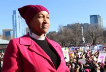 Rev. Mariama Hammond-White at the Boston Women’s March for America