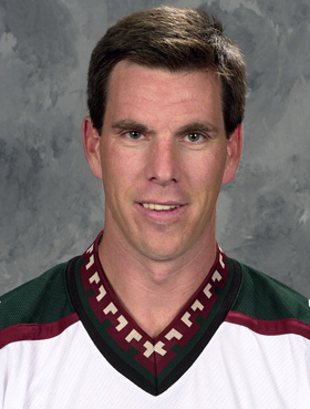 Mike Sullivan in Phoenix Coyotes uniform