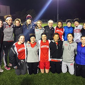 BU Women’s Club Soccer group photo