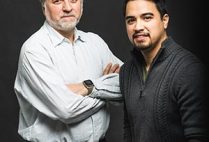 Béla Suki, professor of biomedical engineering at Boston University College of Engineering, and Jarred Mondoñedo, Boston University School of Medicine MD candidate and College of Engineering PhD candidate