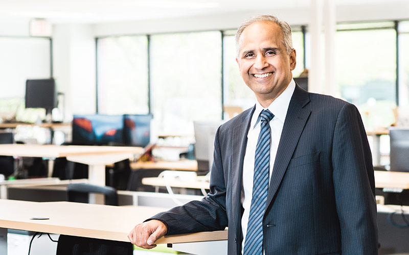 TraceLink president Shabbir Dahod built a prototype that used RFID and serialization technology capable of tracking millions of items through the dozens of stages of a supply chain.