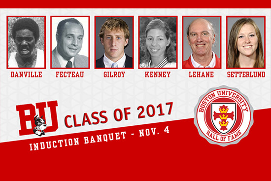 BU Athletics Hall of Fame inductees, 2017