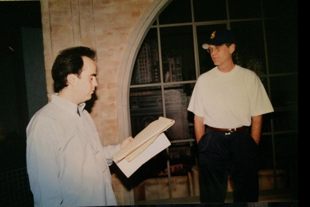 Cary and David Letterman