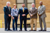 from left, Fielder, Nee, Stone, Camillo, and Benton