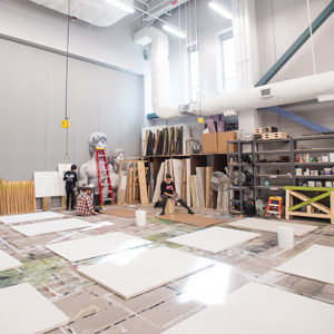 Peek inside the new Boston University Production Center.