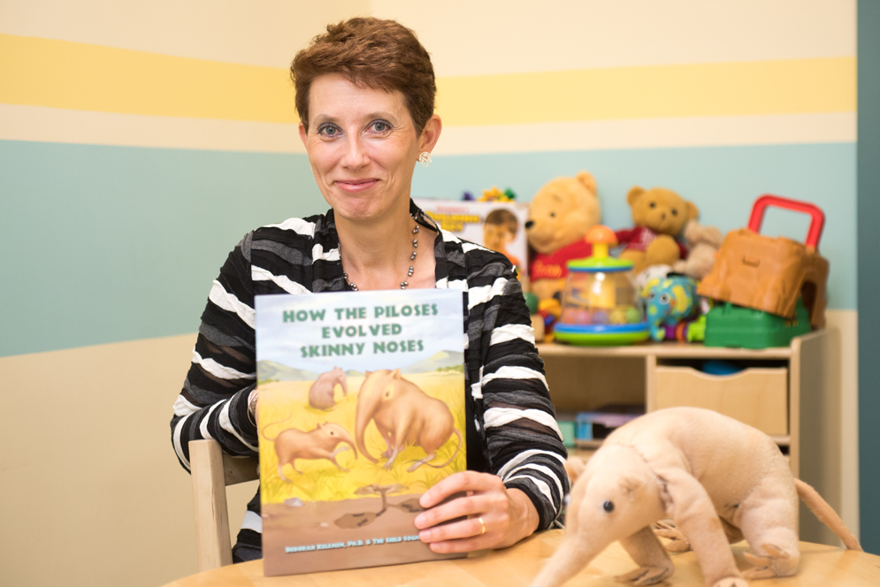 Deborah Kelemen, a BU College of Arts & Sciences professor of psychological and brain sciences, and her research team have published a children’s picture book that introduces the concept of adaptation by natural selection to kids ages five to eight.