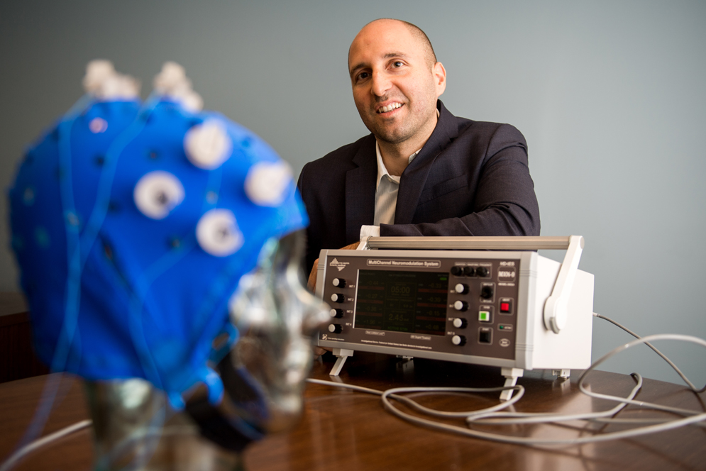 Robert Reinhart, assistant professor of psychological and brain sciences at Boston University