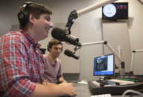 WTBU general manager Kyle Davi (COM’18)