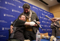 Will Lautzenheiser (left) with his partner, Angel Gonzalez