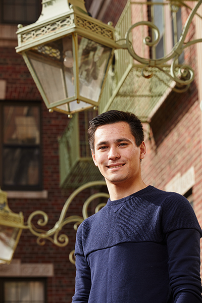 Chance Jackson (ENG’19) says his scholarship gave him the opportunity to do stem cell research in Taiwan last summer.