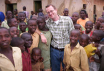 Timothy Longman with youth from Kabarondo, a village in the Eastern Province of Rwanda