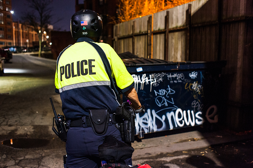 BU police officer Nancy O’Loughlin