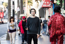 Cody Brotter (COM’13) out and about in Los Angeles. Photo by Patrick Strattner