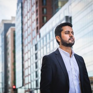 A portrait of Makarand Mody