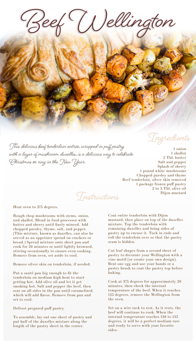 beef wellington recipe